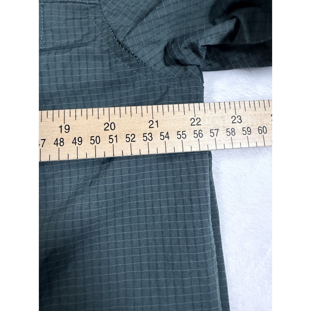 Mountain Hardwear Stryder Shirt Men's L Green Performance Hiking Nylon Button Up - Picture 5 of 6